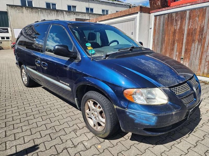 Gebraucht Dodge Grand Caravan 178 PS (130 kW) 2001 Blau Van / Kleinbus