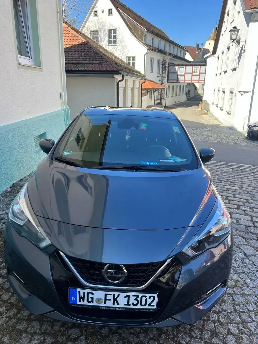 Gebraucht Nissan Micra 92 PS (67 kW) 2022 Blau Kleinwagen