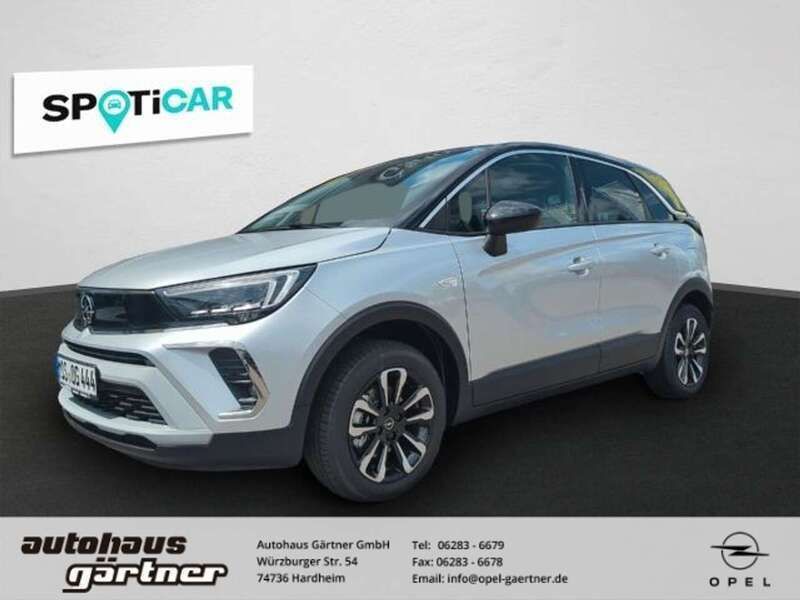 Kristall silber Gebraucht 2024 Opel Crossland Elegance SUV | 22.990 € (Etwas zu teuer) - Bild 1/4