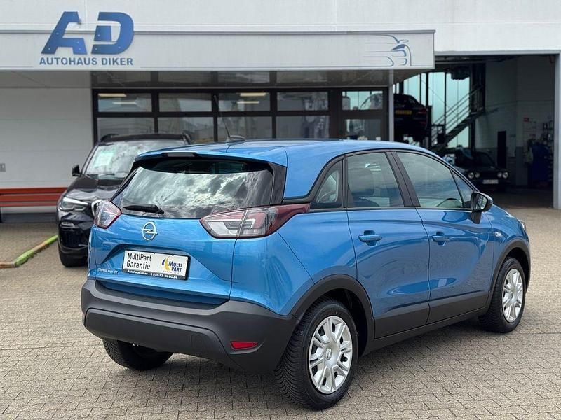 Gebraucht Opel Crossland Edition 82 PS (60 kW) 2017 Blau SUV
