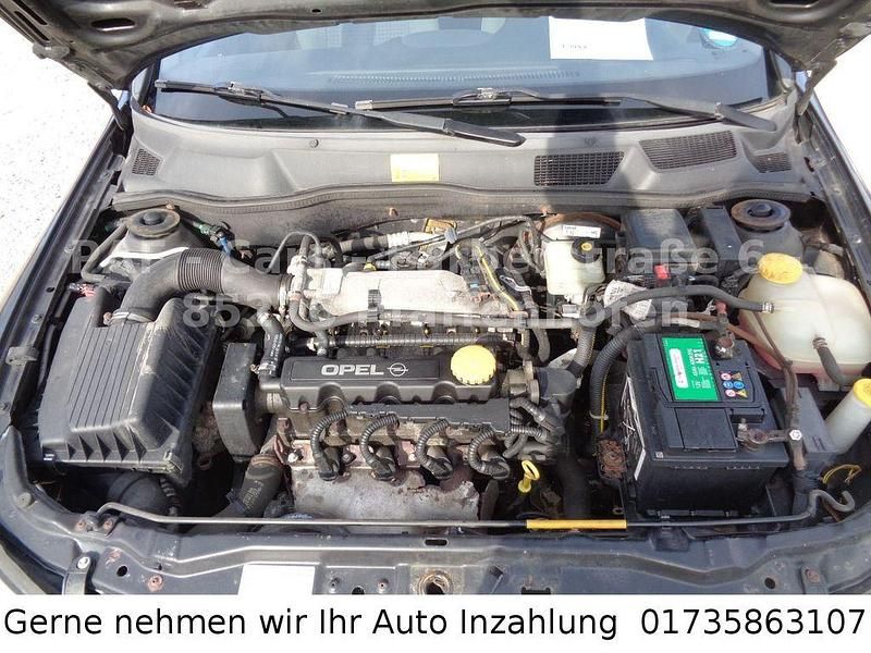 Gebraucht Opel Astra Njoy 84 PS (61 kW) 2003 Schwarz Limousine