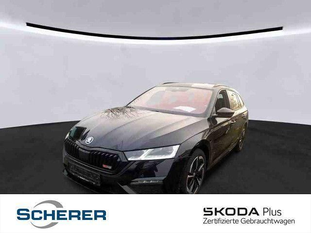 Schwarz Gebraucht 2022 Skoda Octavia RS Kombi | 28.930 € (Teuer) - Bild 1/4