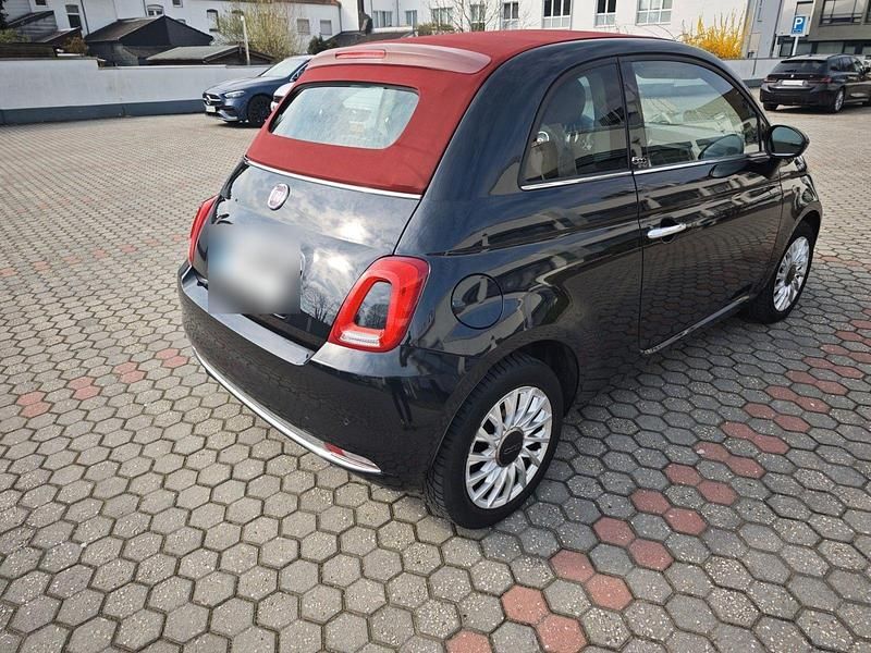 Second-hand Fiat 500C Lounge 105 CP (77 kW) 2017 Negru Cabrio