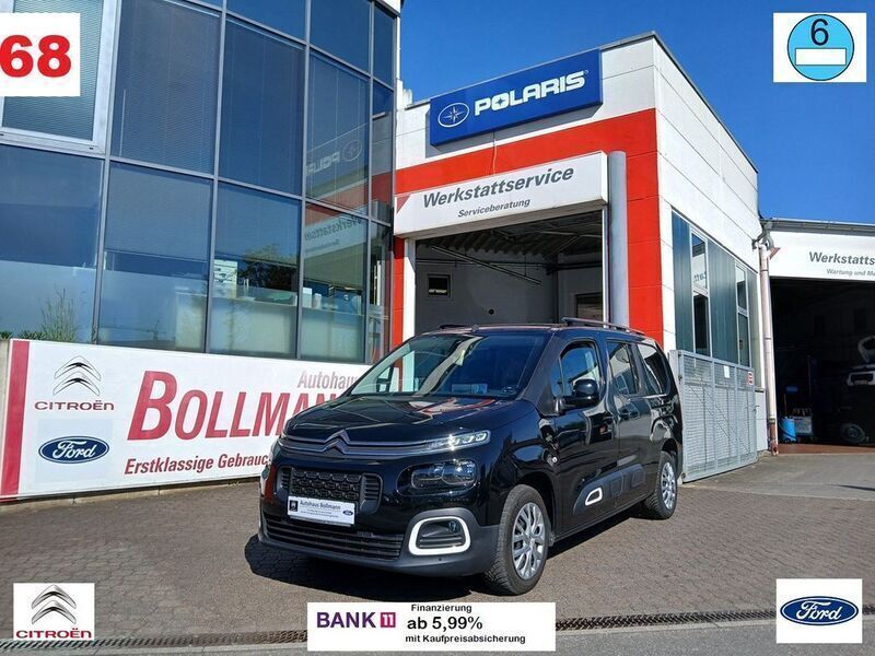 Schwarz Gebraucht 2020 Citroën Berlingo Shine Van / Kleinbus | 24.950 € (Etwas zu teuer) - Bild 1/4