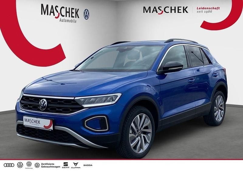 Ravennablau Gebraucht 2025 VW T-Roc Goal SUV | 22.840 € (Guter Preis) - Bild 1/4