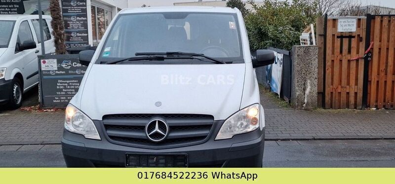 Weiß Gebraucht 2013 Mercedes Vito Van / Kleinbus | 6.900 € (Superpreis) - Bild 1/4