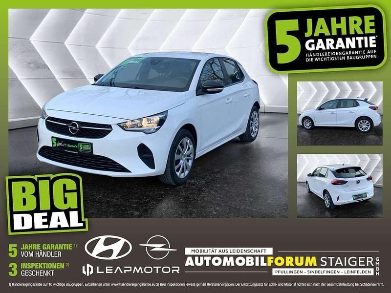 Gebraucht Opel Corsa-e Edition 100 kW (136 PS) 2022 Jade weiss/arktis weiss Kleinwagen