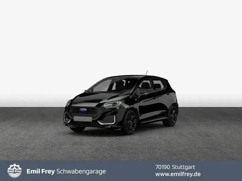 Schwarz Gebraucht 2023 Ford Fiesta ST-Line Kleinwagen | 17.660 € (Fairer Preis) - Bild 1/4