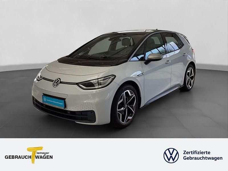 Weiß Gebraucht 2021 VW ID.3 Pro Performance Kleinwagen | 21.440 € (Fairer Preis) - Bild 1/4