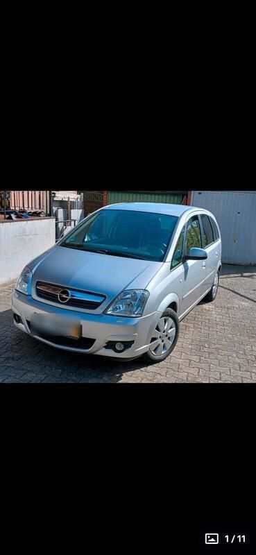 Silber Gebraucht 2006 Opel Meriva Van / Kleinbus | 900 € (Guter Preis) - Bild 1/4