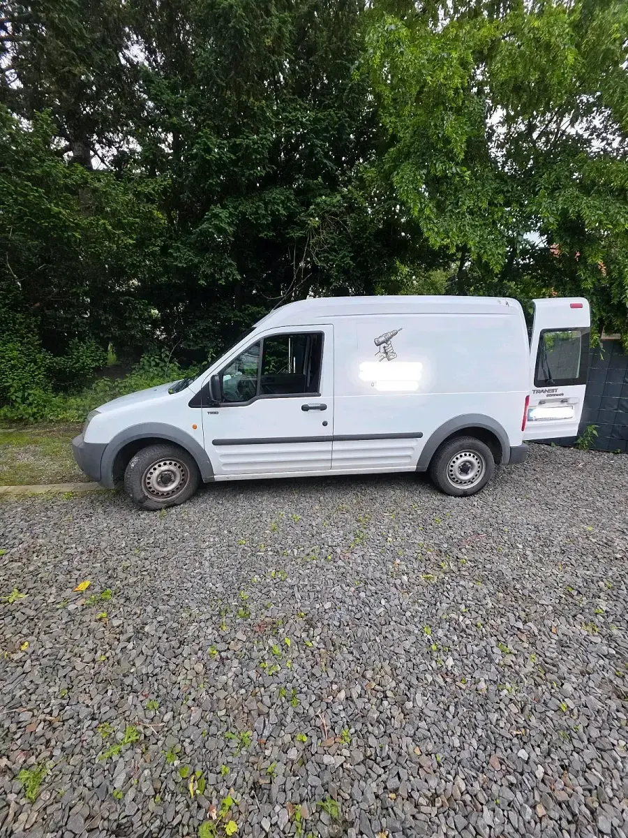 Gebraucht Ford Transit Connect 90 PS (66 kW) 2009 Weiß Van / Kleinbus