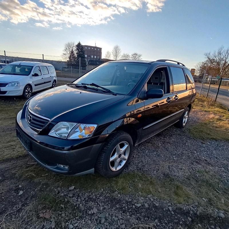 Gebraucht Mazda MPV 120 PS (88 kW) 2001 Schwarz Van / Kleinbus