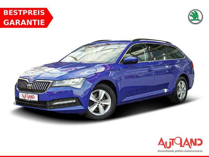 Gebraucht Skoda Superb Ambition 150 PS (110 kW) 2022 Blau Kombi