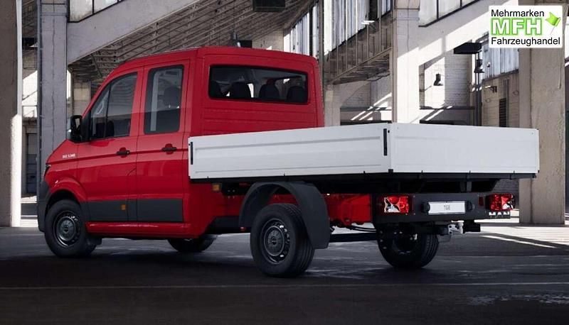 Neu MAN TGE 177 PS (130 kW) 2025 Kirschrot Van