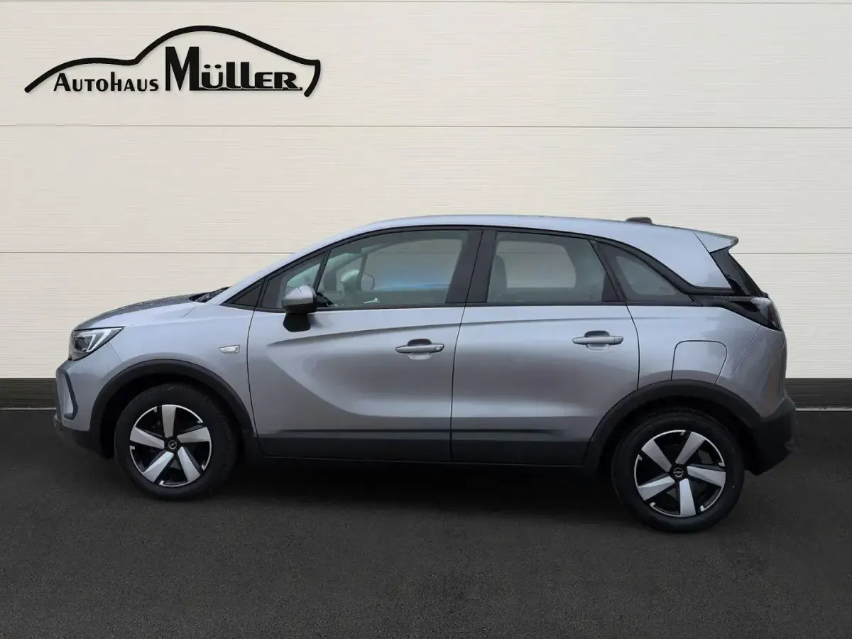 Gebraucht Opel Crossland Edition 83 PS (61 kW) 2021 Grau SUV