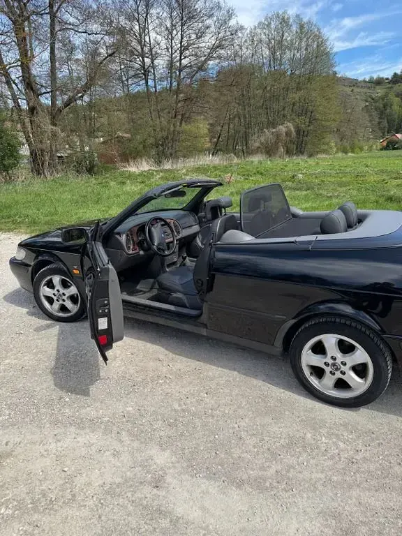 Gebraucht Saab 9-3 Cabriolet 154 PS (113 kW) 2000 Schwarz Cabrio