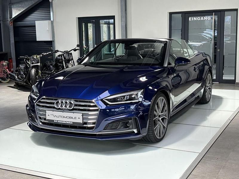 Gebraucht Audi A5 Cabriolet S-Line 190 PS (139 kW) 2019 Blau Cabrio