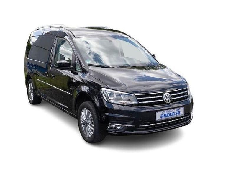 Gebraucht VW Caddy Maxi Highline 125 PS (91 kW) 2018 Schwarz Van / Kleinbus