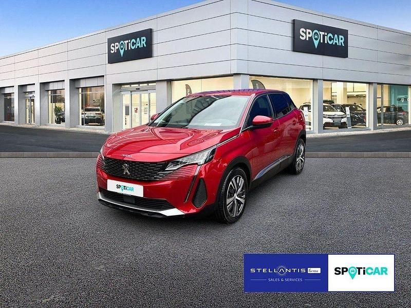 Rot Gebraucht 2021 Peugeot 3008 Allure SUV | 20.885 € (Guter Preis) - Bild 1/4