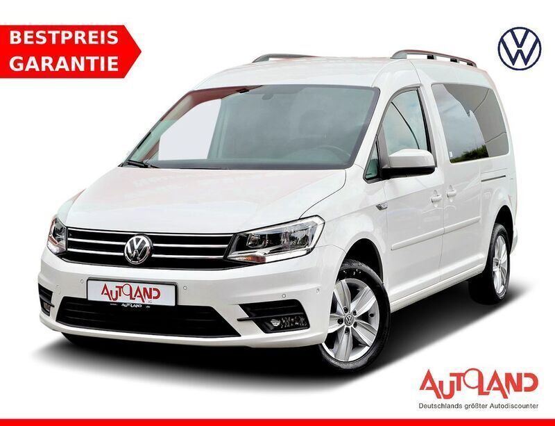 Weiß Gebraucht 2019 VW Caddy Maxi Comfortline Van / Kleinbus | 27.950 € (Teuer) - Bild 1/4