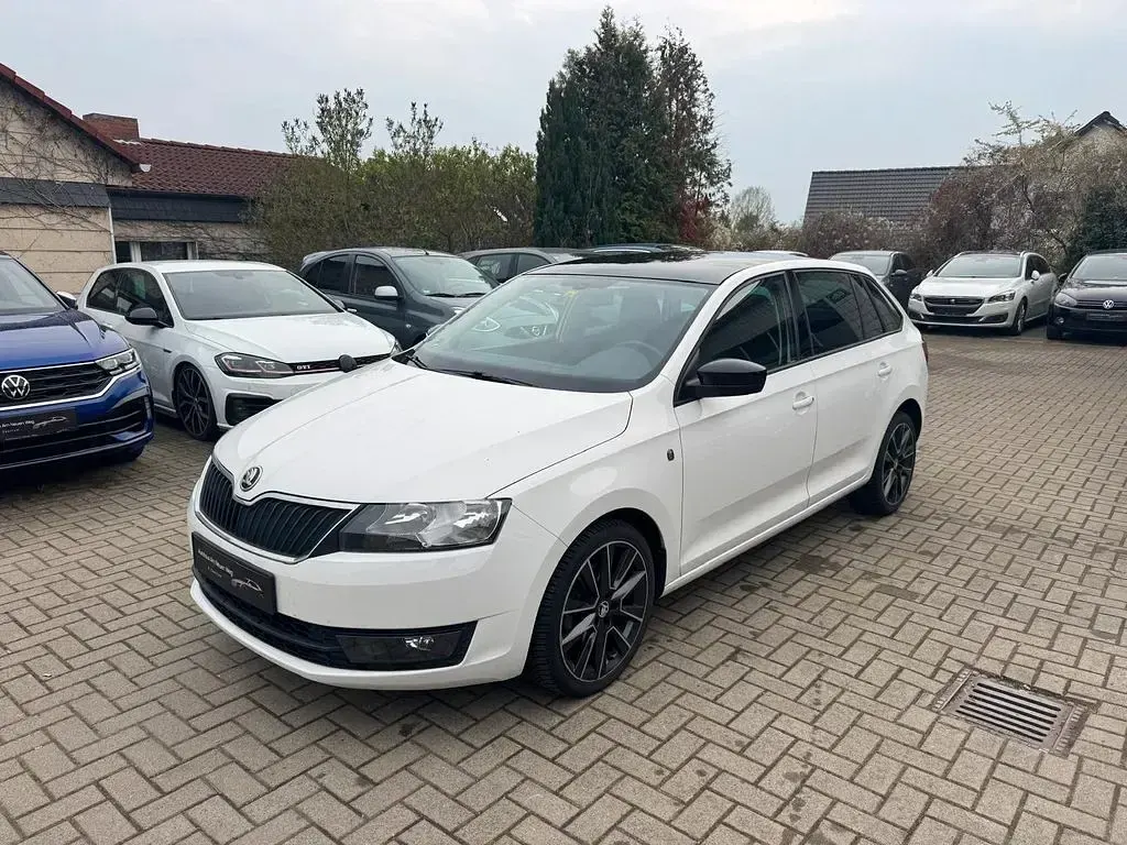 Gebraucht Skoda Rapid Active 105 PS (77 kW) 2014 Weiß Kleinwagen