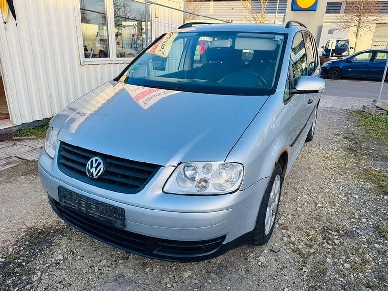 Gebraucht VW Touran Conceptline 102 PS (75 kW) 2004 Grau Van / Kleinbus