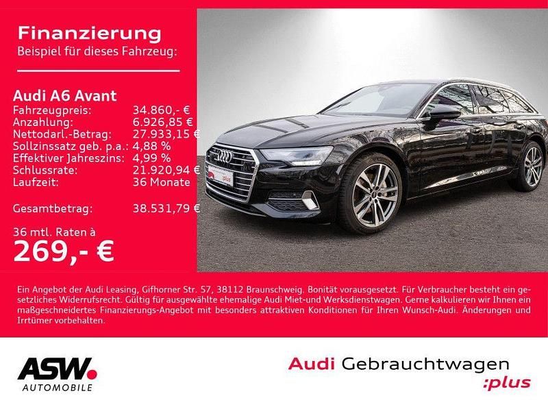 Gebraucht Audi A6 Sport 265 PS (194 kW) 2022 Mythosschwarz metallic Kombi