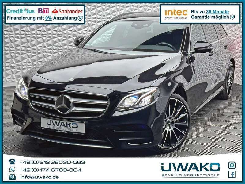 Obsidianschwarz metalliclack Gebraucht 2019 Mercedes E400 AMG Kombi | 38.990 € (Fairer Preis) - Bild 1/4