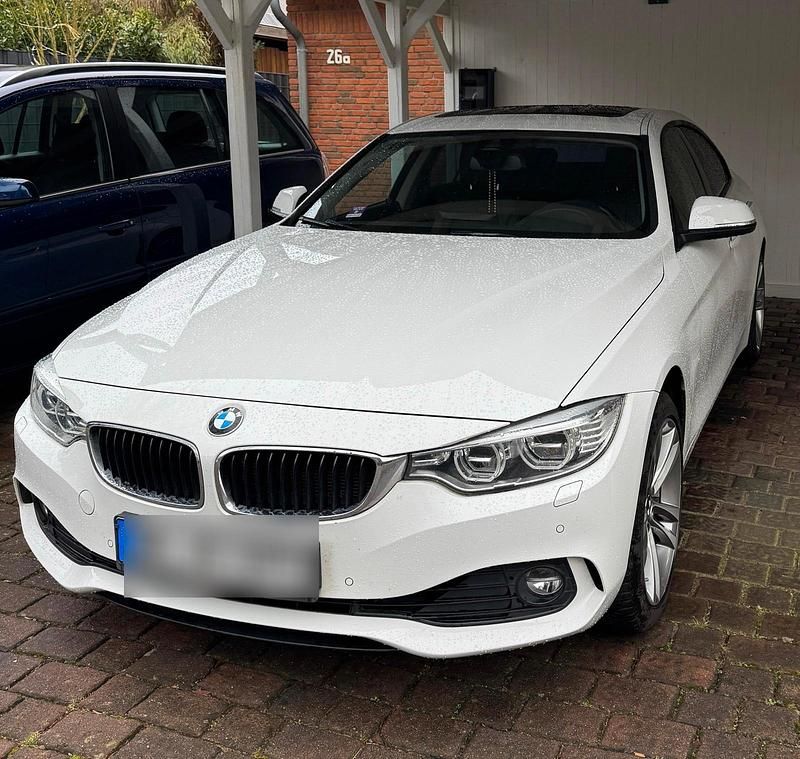 Weiß Gebraucht 2015 BMW 430 Coupé | 17.300 € (Superpreis) - Bild 1/4