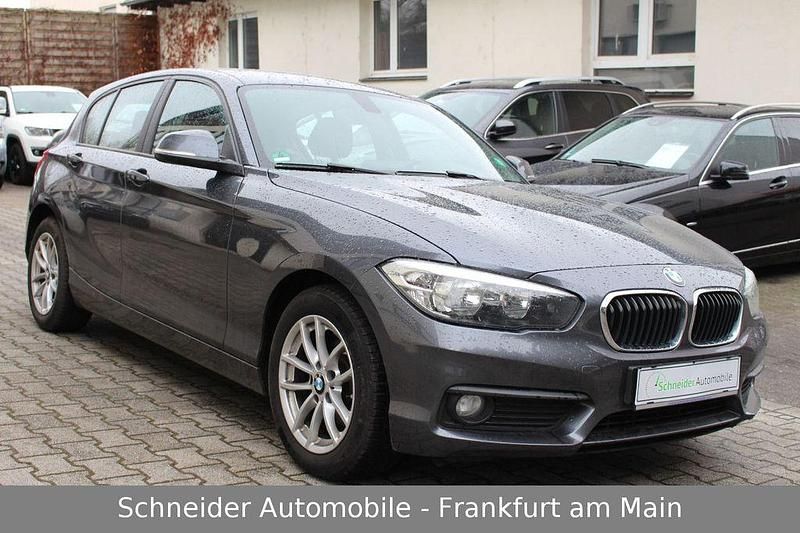 Gebraucht BMW 116 109 PS (80 kW) 2017 Mineralgrau metallic (metallic) Kleinwagen