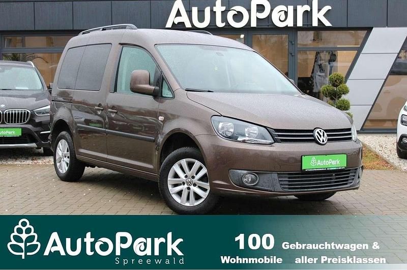 Braun Gebraucht 2010 VW Caddy Comfortline Van / Kleinbus | 9.999 € (Fairer Preis) - Bild 1/3