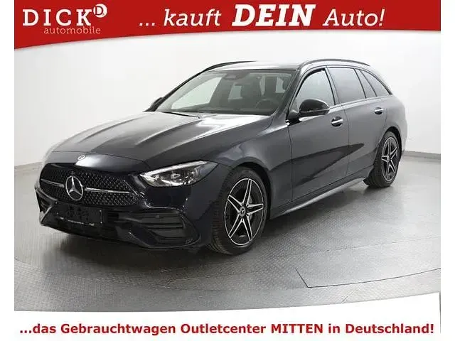Gebraucht Mercedes C180 AMG line 190 PS (139 kW) 2022 Cavansitblau met. Kombi