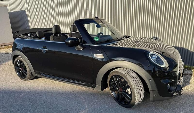 Schwarz Gebraucht 2020 Mini John Cooper Works Cabriolet Cabrio | 21.750 € (Superpreis) - Bild 1/4