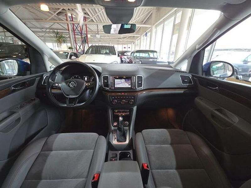 Gebraucht VW Sharan Highline 184 PS (135 kW) 2018 Blau Van / Kleinbus