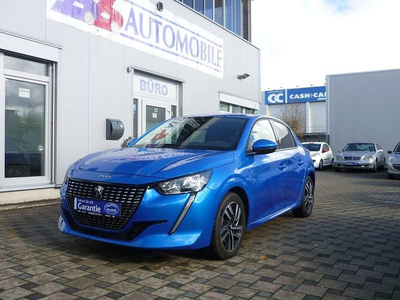 Blau Gebraucht 2021 Peugeot 208 Allure Kleinwagen | 14.500 € (Guter Preis) - Bild 1/4