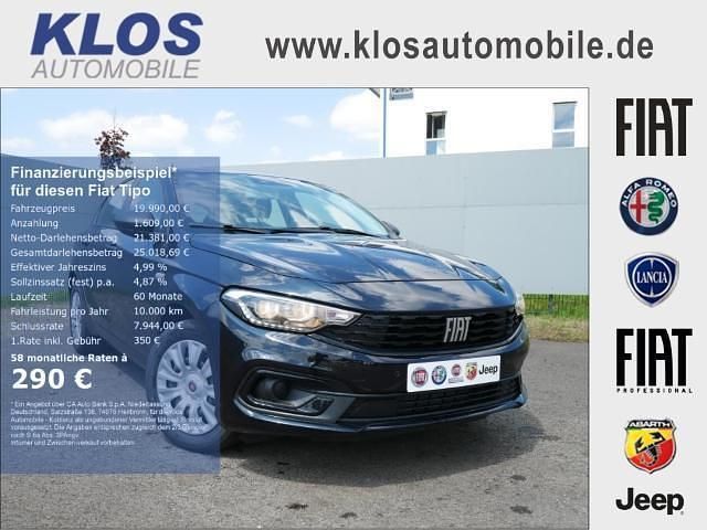 Cinema schwarz metallic Gebraucht 2024 Fiat Tipo Life Limousine | 19.990 € - Bild 1/4