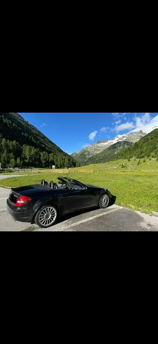 Gebraucht Mercedes SLK55 AMG AMG 360 PS (264 kW) 2005 Schwarz Cabrio