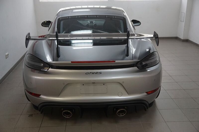 Silber Gebraucht 2022 Porsche Cayman GT4 Coupé | 129.800 € - Bild 1/4