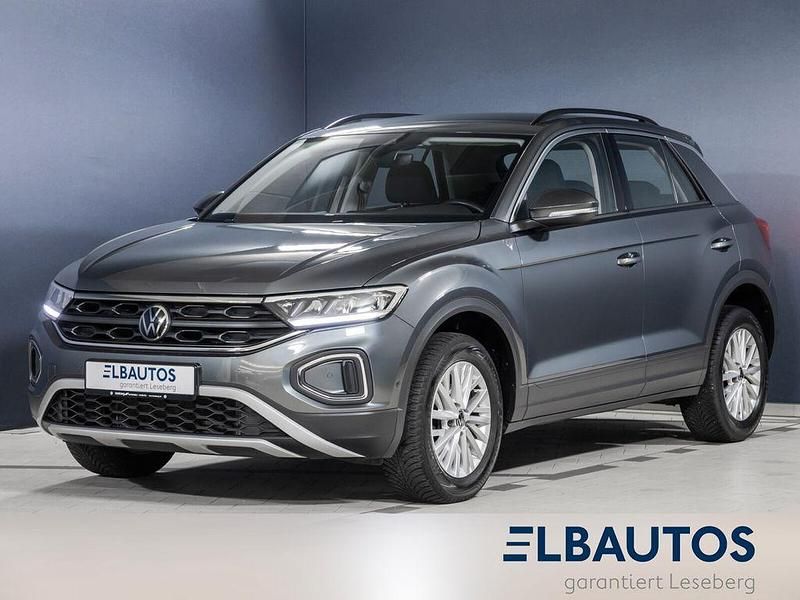Schwarz Gebraucht 2022 VW T-Roc Life SUV | 25.650 € (Fairer Preis) - Bild 1/4