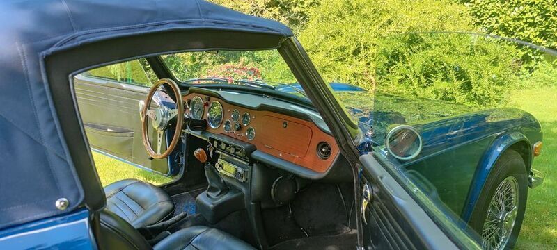 Gebraucht Triumph TR6 95 PS (69 kW) 1973 Blau Cabrio