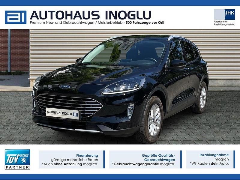 Schwarz obsidianschwarz metallic (metallic) Gebraucht 2022 Ford Kuga Titanium SUV | 23.340 € (Guter Preis) - Bild 1/4