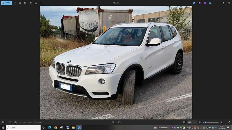 Usata BMW X3 258 CV (189 kW) 2012 Bianco SUV