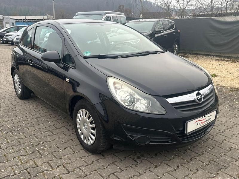 Schwarz Gebraucht 2008 Opel Corsa Edition | 1.990 € (Fairer Preis) - Bild 1/4