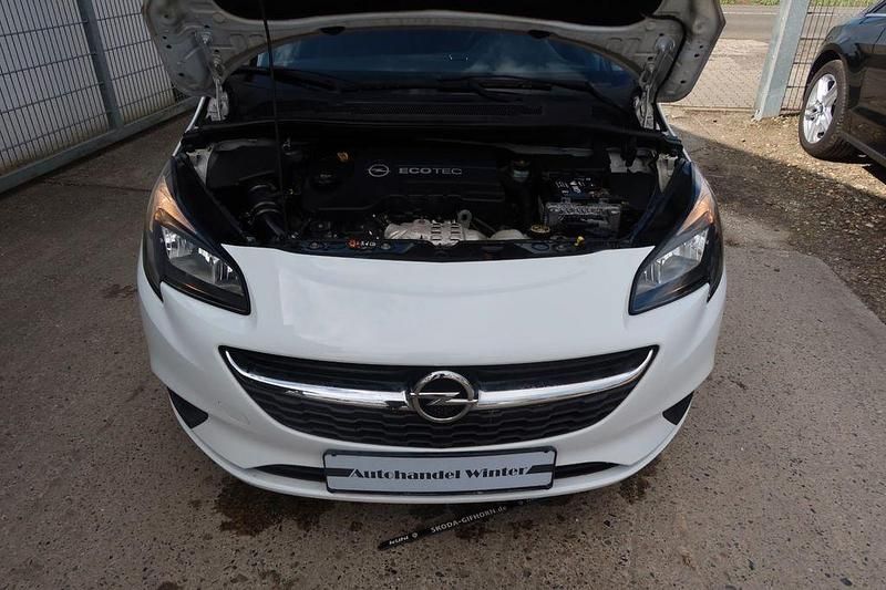 Gebraucht Opel Corsa Edition 75 PS (55 kW) 2015 Weiß Kleinwagen