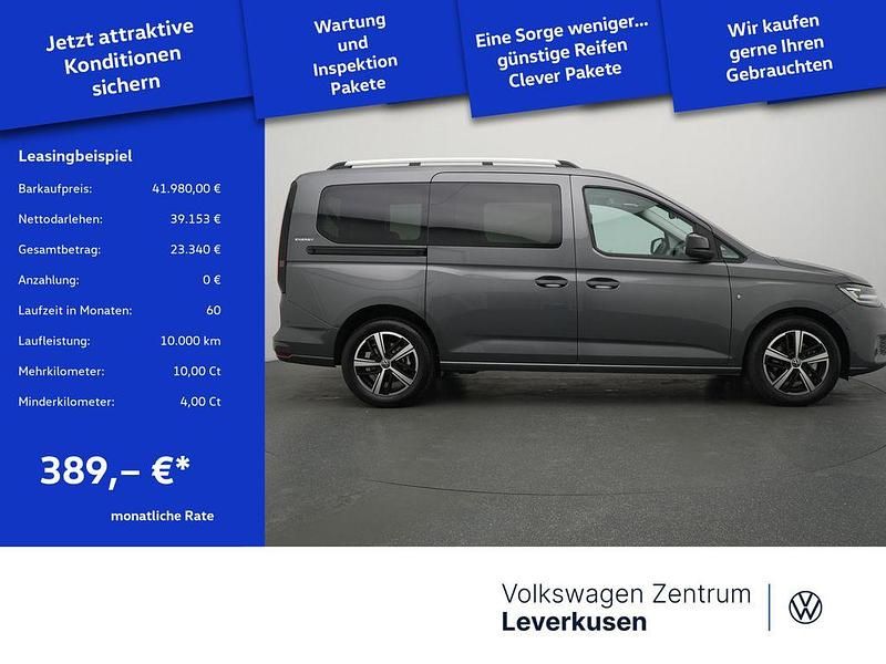 Neu VW Caddy Maxi 116 PS (85 kW) 2026 Indiumgrau Van / Kleinbus