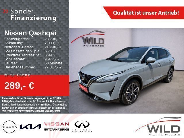 Grau Gebraucht 2022 Nissan Qashqai Tekna+ SUV | 28.790 € (Fairer Preis) - Bild 1/4