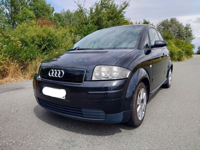 Schwarz Gebraucht 2002 Audi A2 Kleinwagen | 3.490 € (Fairer Preis) - Bild 1/4