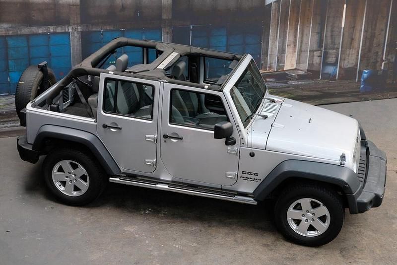 Silber Gebraucht 2008 Jeep Wrangler Sport SUV | 13.950 € (Superpreis) - Bild 1/4