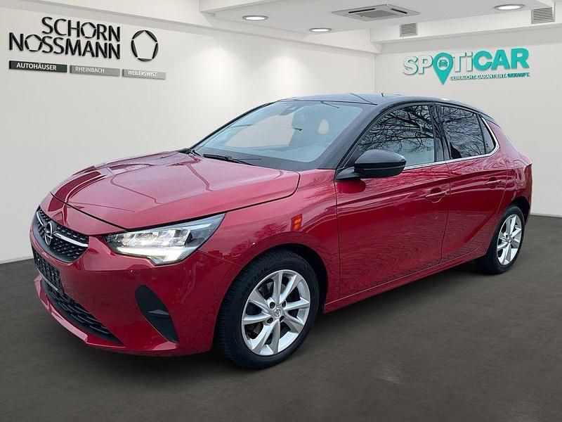 Rot Gebraucht 2021 Opel Corsa Elegance Kleinwagen | 10.990 € (Guter Preis) - Bild 1/4