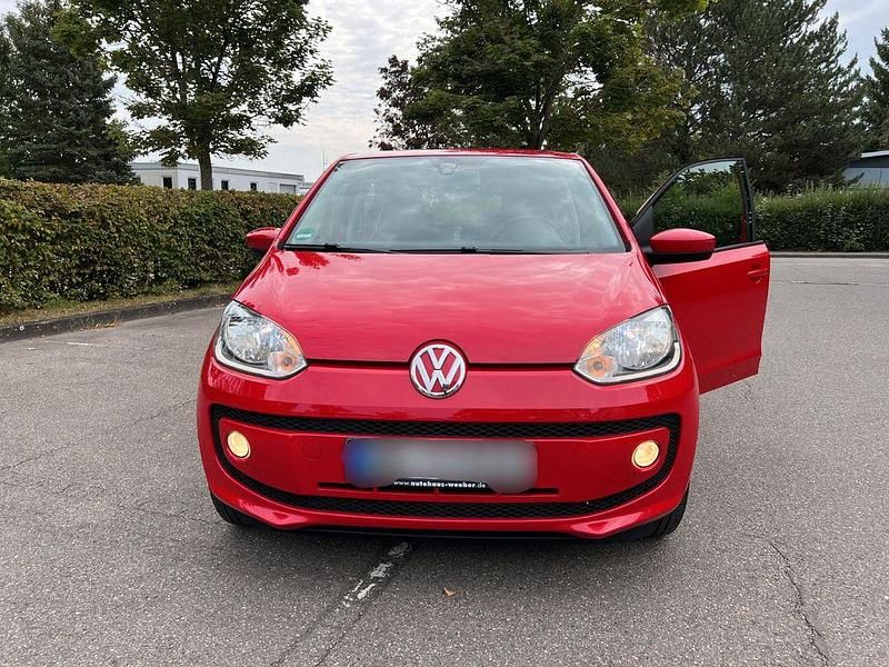 Rot Gebraucht 2014 VW up! move up! Kleinwagen | 5.300 € (Guter Preis) - Bild 1/4